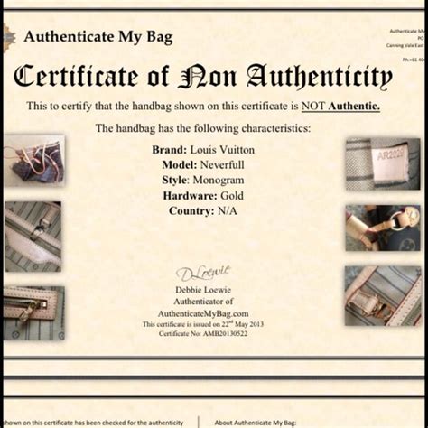 lv certificate|louis vuitton certificate of authenticity.